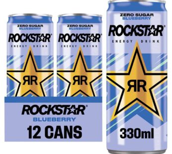 Rockstar Energy Drink Blueberry PMP 330ml