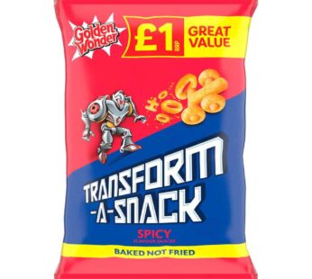 Golden Wonder Transform-A-Snack Spicy Flavour Snacks 56g