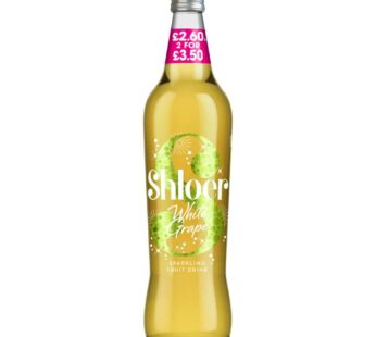 Shloer White Grape Sparkling Fruit Drink 750ml