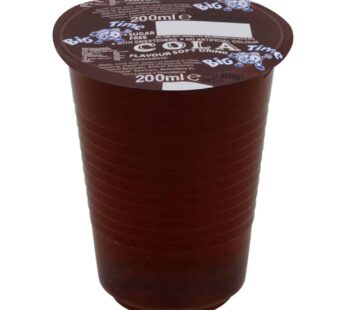 Big Time Cola Flavour Soft Drink with Sweeteners 200ml