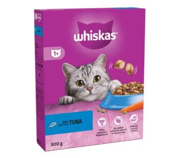 Whiskas 1+ Tuna Adult Dry Cat Food 300g