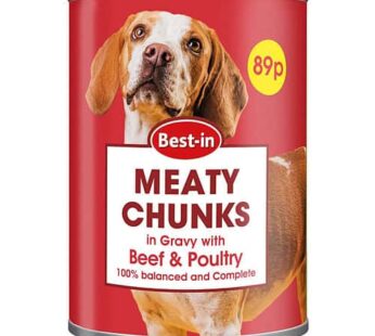 Bestin Dog Food Beef & Poultry PM 89p