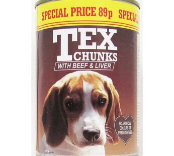 Tex Beef & Liver 12X400g PM 89p