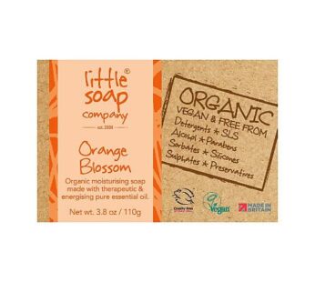 Little Soap Organic Orange Blossom Bar 110g