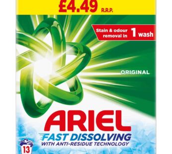 Ariel Washing Powder Original 715g, 13 Washes