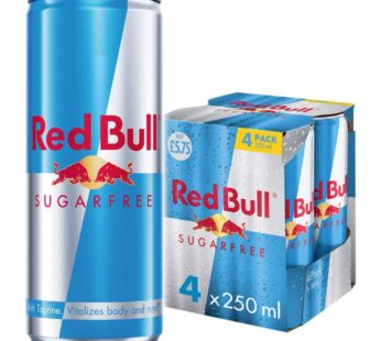 Red Bull Sugarfree Energy Drink 250ml 4 Pack PM £5.75